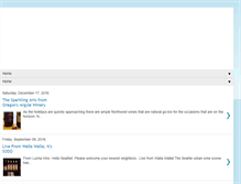 Tablet Screenshot of nwwineanthem.com
